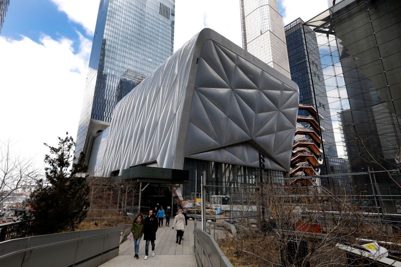 FILE PHOTO: “The Shed” at the Hudson Yards development on