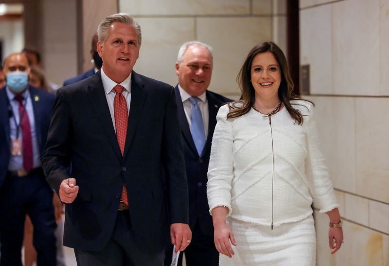 House Republican Caucus voted Stefanik in for GOP conference chair,