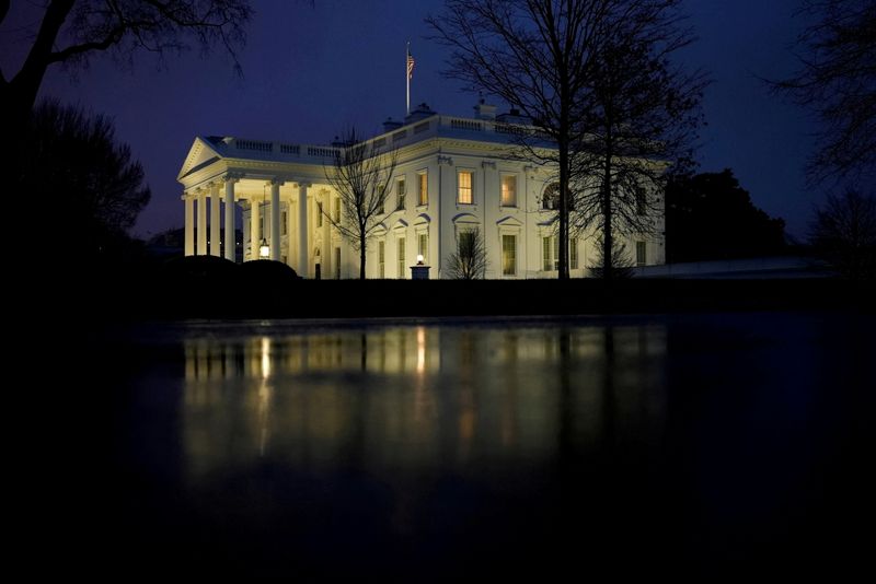 FILE PHOTO: The White House in Washington