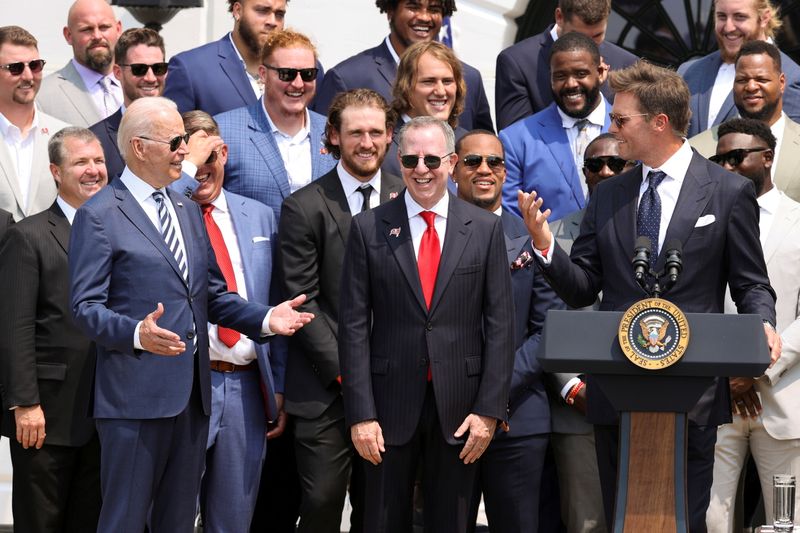 U.S. President Biden welcomes Super Bowl champion Tampa Bay Buccaneers