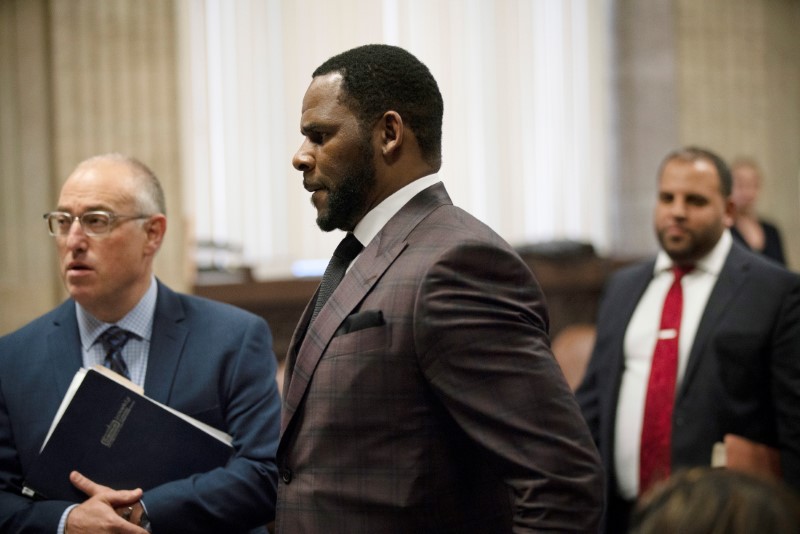 R. Kelly appears for a hearing at Leighton Criminal Court