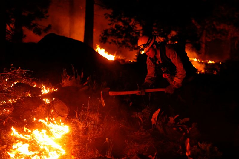 The Caldor Fire threatens Tahoe