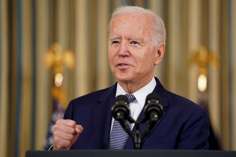 U.S. President Biden delivers remarks on August Jobs Report in