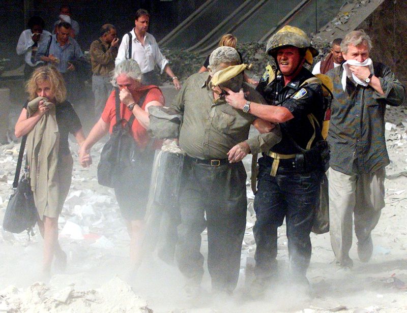 The Wider Image: September 11 attacks fuse photographer and survivor