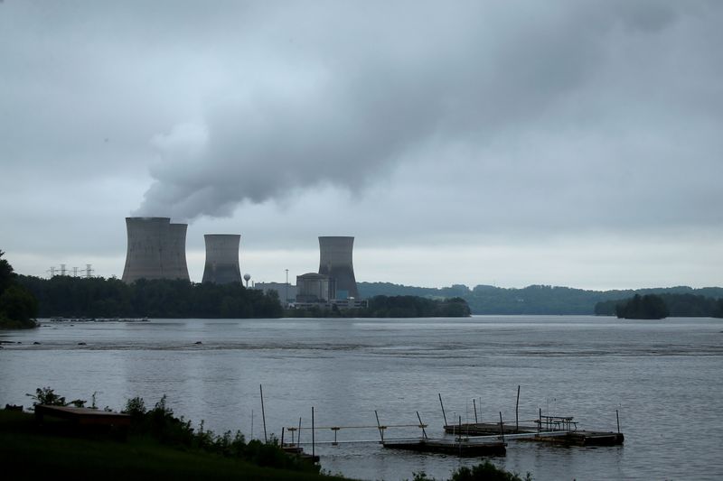 FILE PHOTO: The Three Mile Island Nuclear power plant is