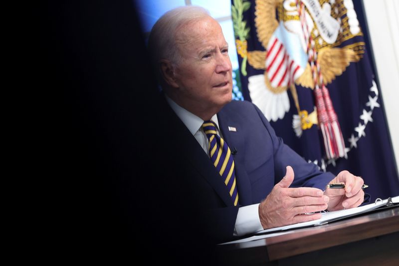 U.S. President Biden participates in a meeting of MEF on
