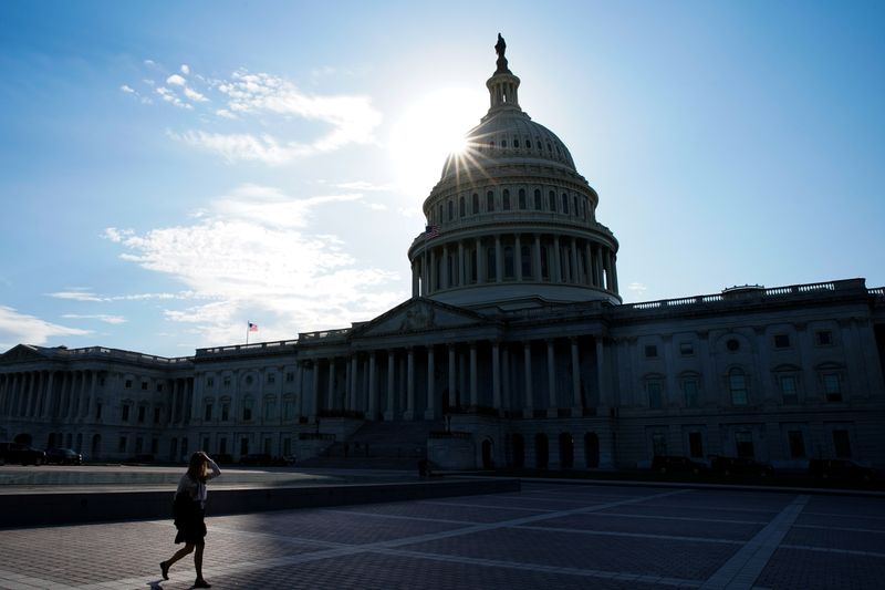 The U.S. Capitol is seen in Washington