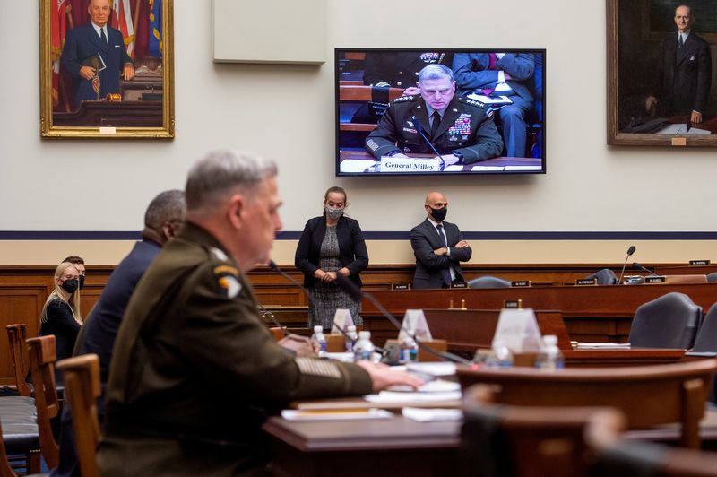 U.S. military brass testify in the House on Afghanistan