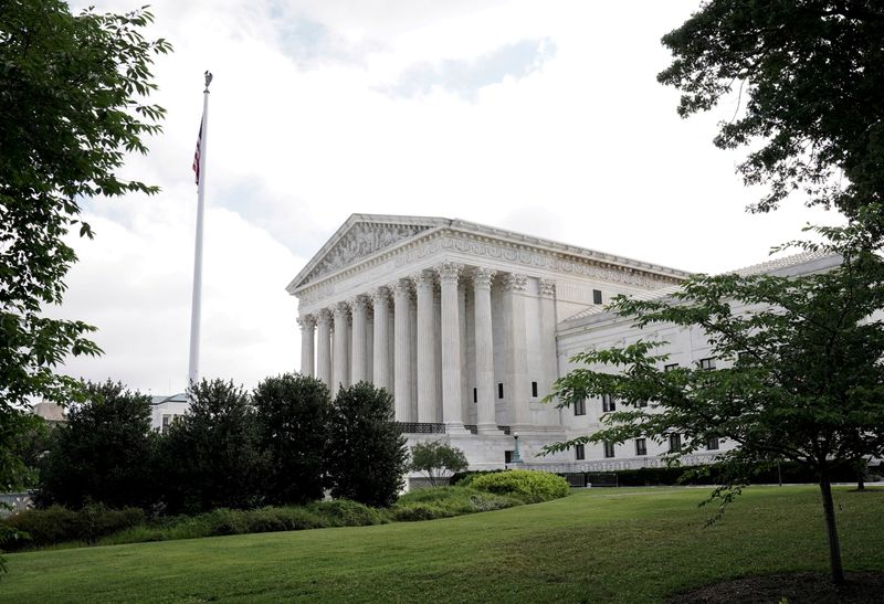 FILE PHOTO: General view of the U.S. Supreme Court building