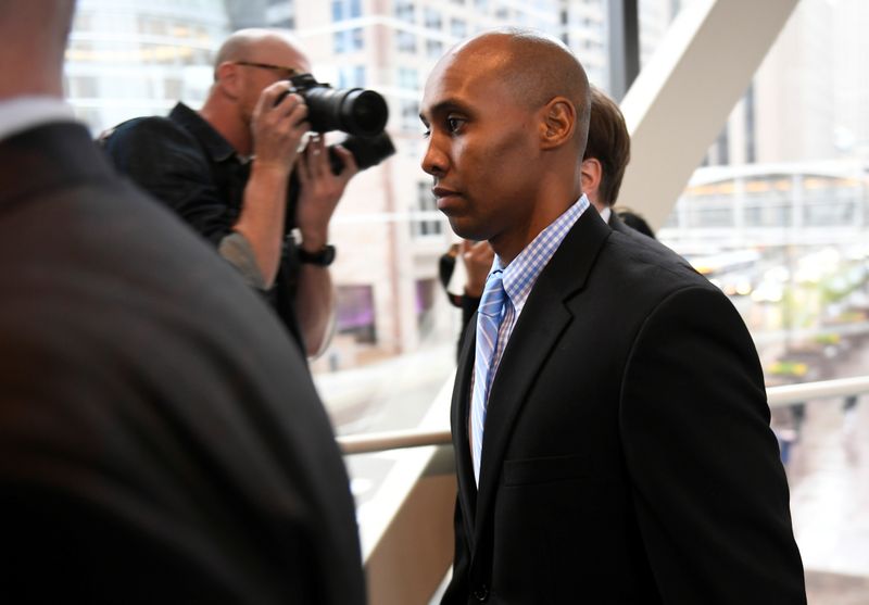 Mohamed Noor former Minnesota policeman on trial for fatally shooting