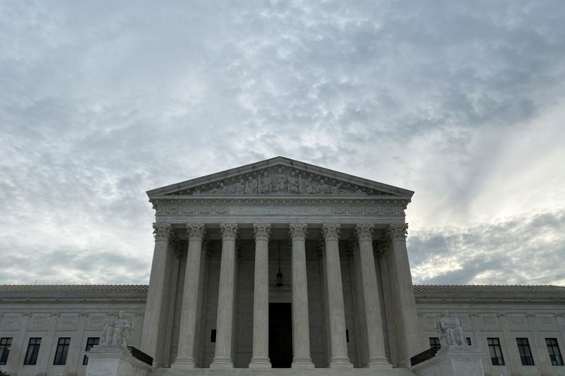 A general view of the Supreme Court building at the