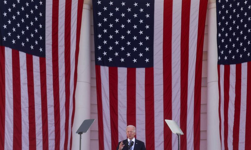 FILE PHOTO: U.S. President Biden marks Veterans Day in Arlington