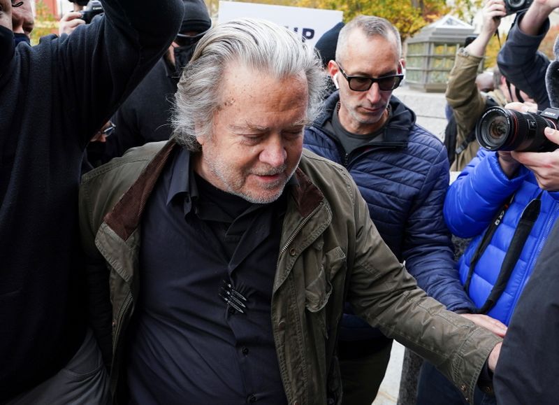 Steve Bannon indicted for refusal to comply with a congressional