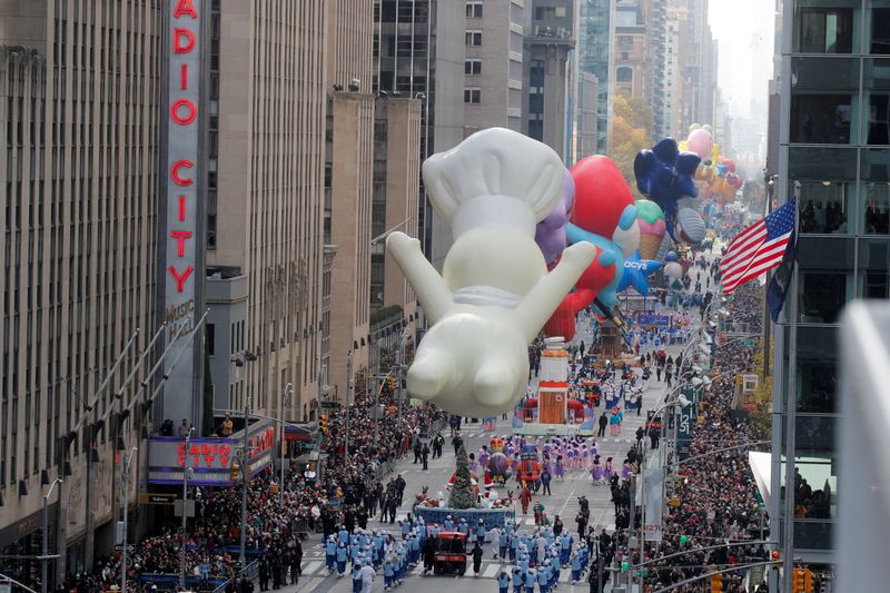 95th Macy’s Thanksgiving Day Parade in New York
