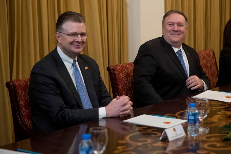 U.S. Secretary of State Mike Pompeo meets his Vietnamese counterpart