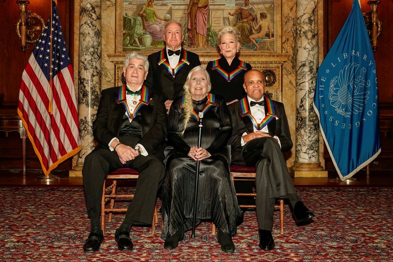 The 44th Annual Kennedy Center Honors medallion ceremony at the