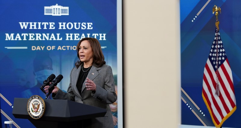 Vice President Harris speaks about maternal health in Washington