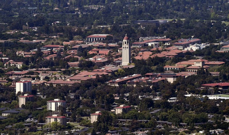 FILE PHOTO: Stanford University’s campus is seen in an aerial