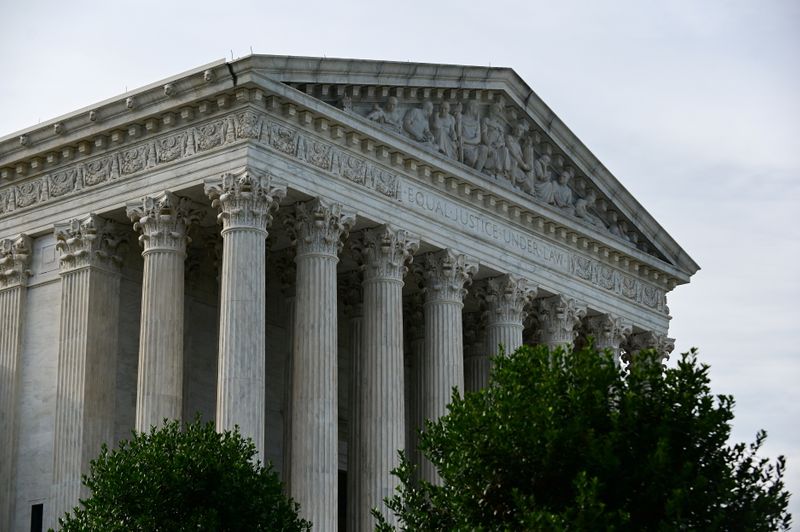 FILE PHOTO: A view of the U.S. Supreme Court in
