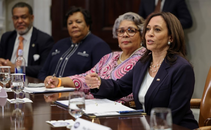 U.S. Vice President Kamala Harris hosts Texas legislators at the