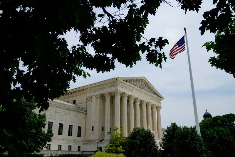 FILE PHOTO: The U.S. Supreme Court in Washington