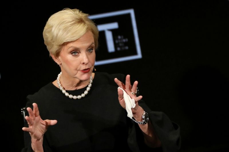 FILE PHOTO: Cindy McCain, Chairman of the board of The