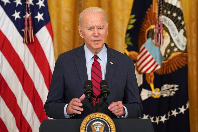 U.S. President Biden U.S. President Joe Biden delivers remarks in