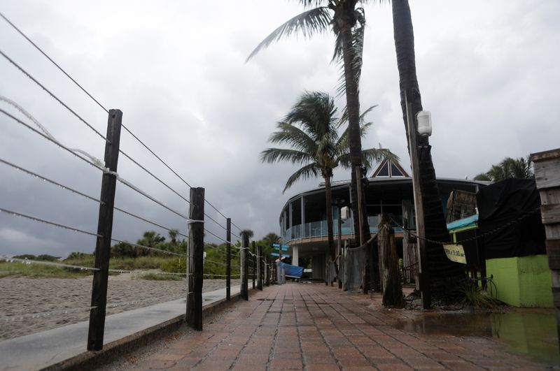 Tropical Storm Elsa churns slowly up the Gulf Coast at
