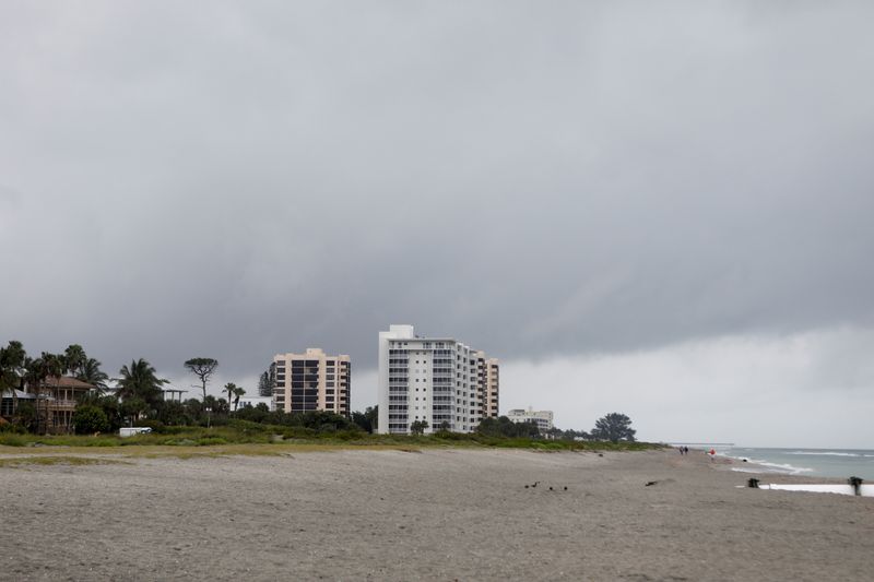 Tropical Storm Elsa churns slowly up the Gulf Coast at
