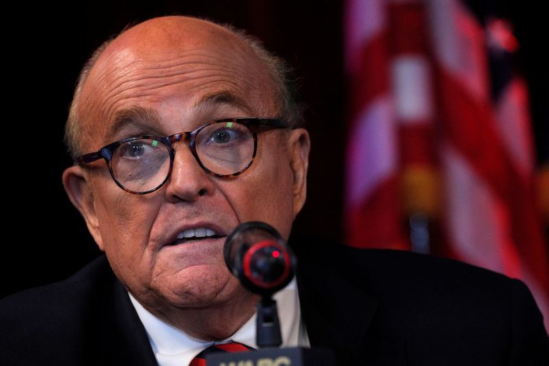 Former NYC Mayor Giuliani speaks about the 20th anniversary of