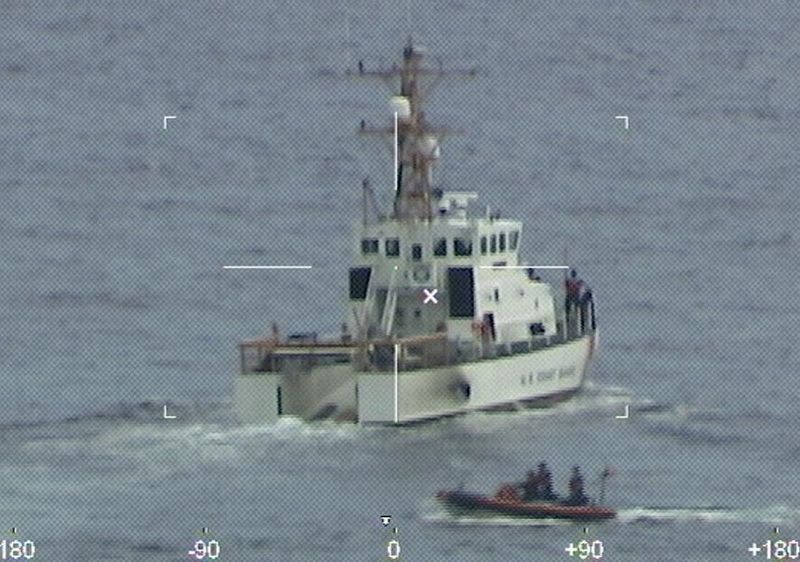 Coast Guard Cutter Ibis’ crew search for 39 people off