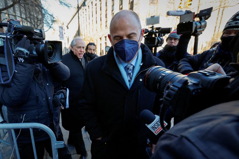 FILE PHOTO: Former attorney Michael Avenatti arrives at the United