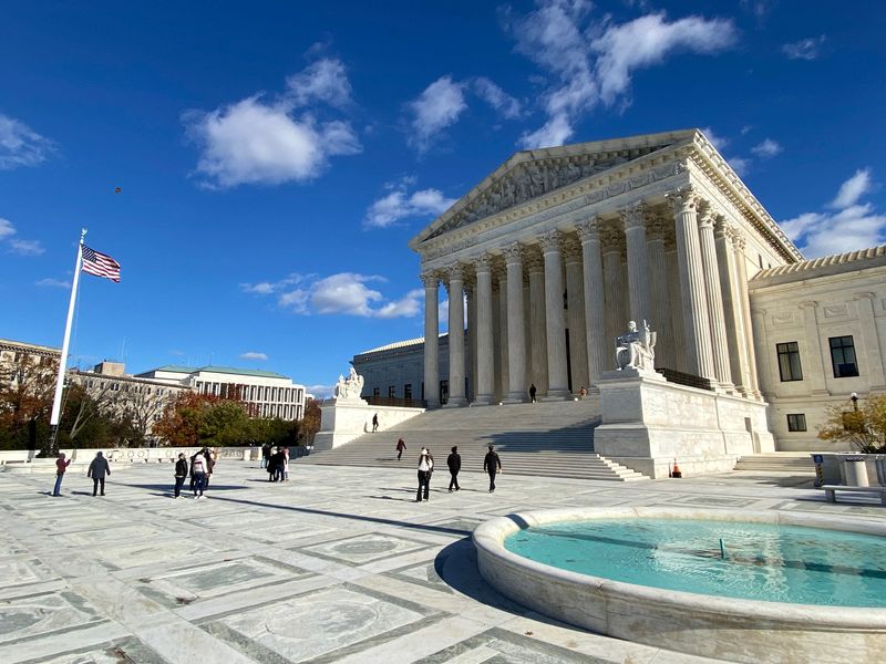 FILE PHOTO: A general view of the U.S. Supreme Court