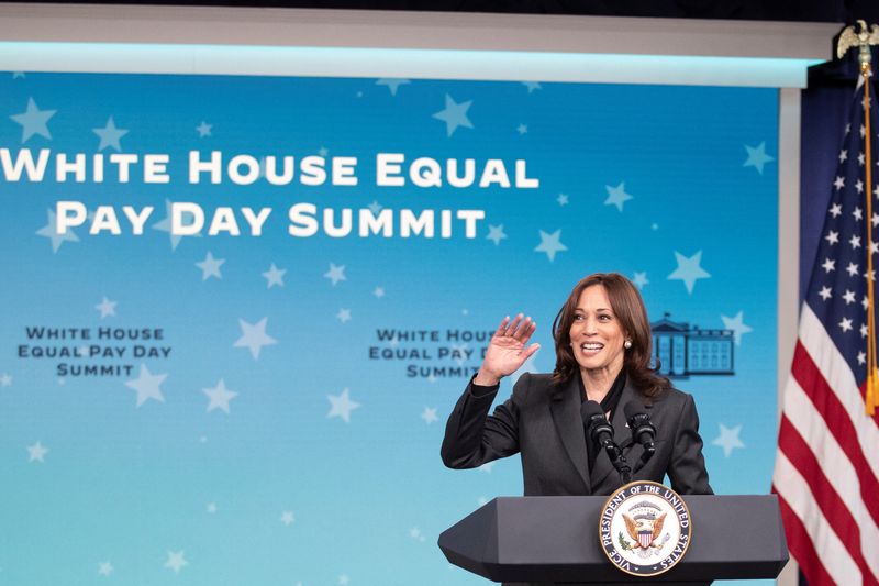 U.S. Vice President Harris hosts “Equal Pay Day Summit” at