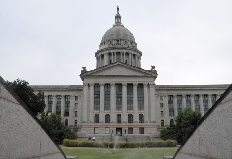 FILE PHOTO: The Oklahoma State Capitol is seen in Oklahoma