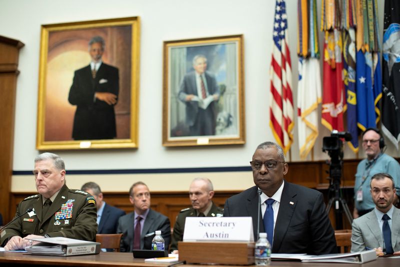 U.S. Defense Sec Austin and Joint Chiefs Chairman Milley testify