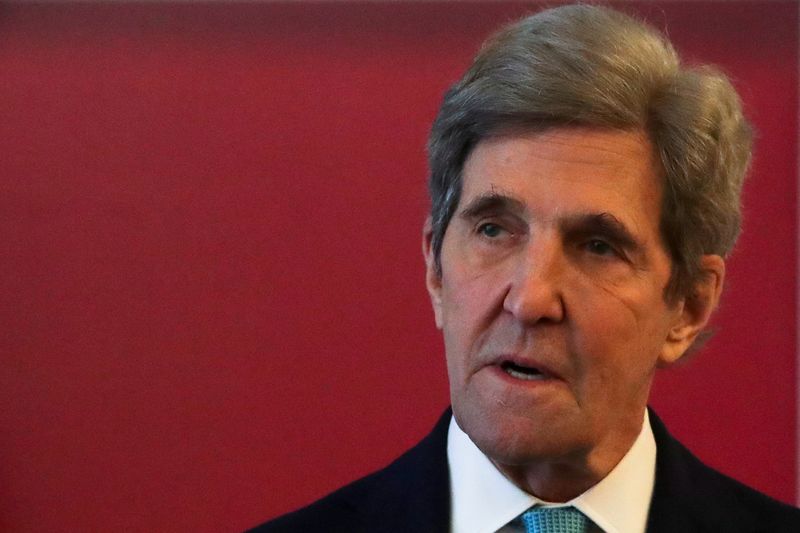 FILE PHOTO: U.S. Special Presidential Envoy for Climate John Kerry