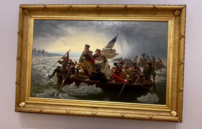 ‘Washington Crossing the Delaware’ painting up for auction at Christie’s