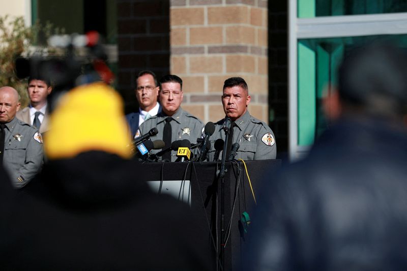 FILE PHOTO: Santa Fe authorities hold news conference on shooting