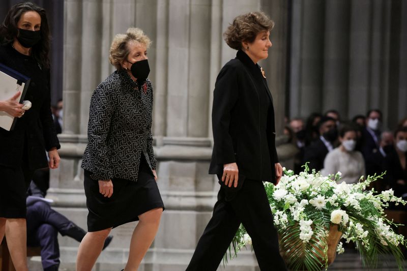 The funeral of former U.S. Secretary of State Madeleine Albright