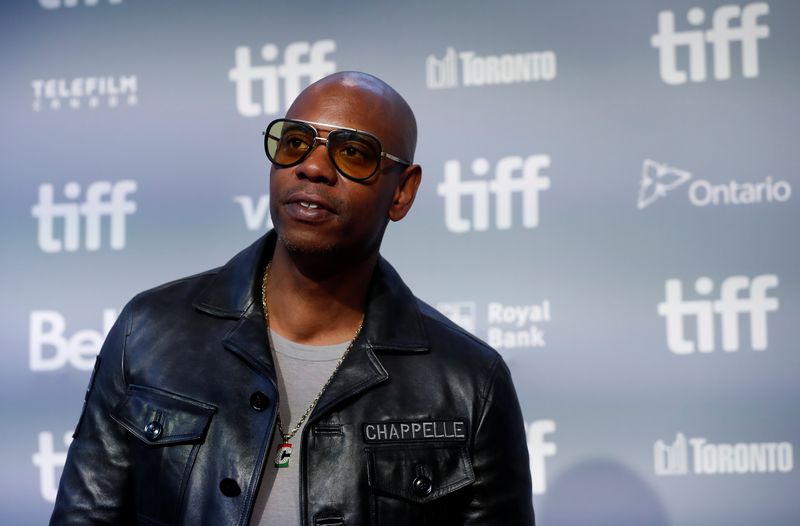 FILE PHOTO: Actor Chapelle arrives for the press conference to