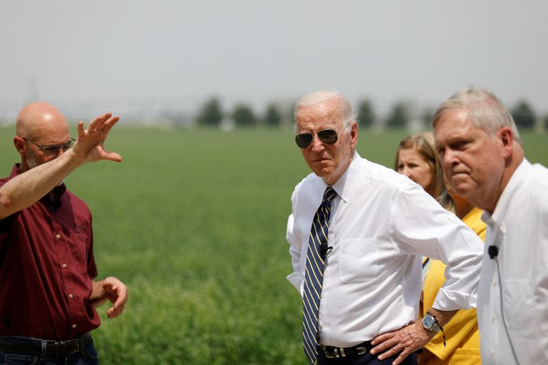 U.S. President Biden visits Illinois