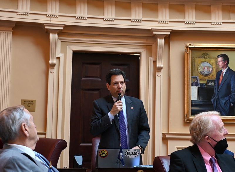 Virginia State Senator Scott Surovell, who sponsored legislation to allow
