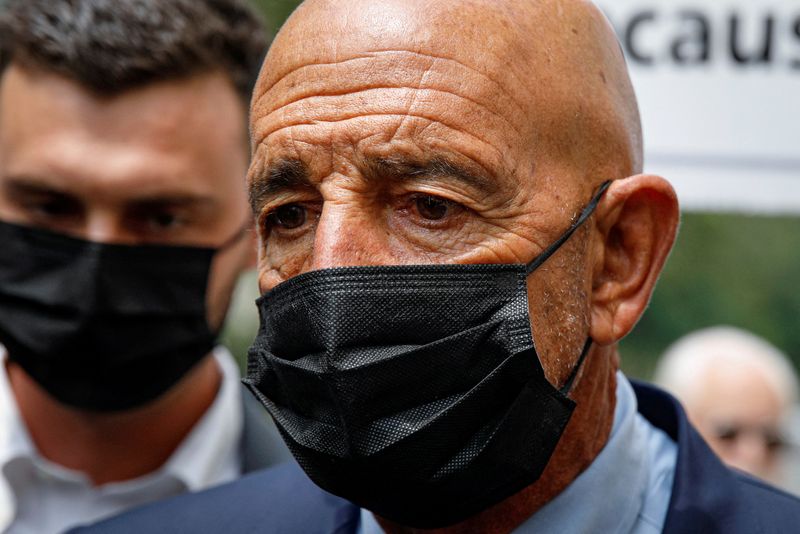 FILE PHOTO: Thomas Barrack appears in Brooklyn Federal Court in