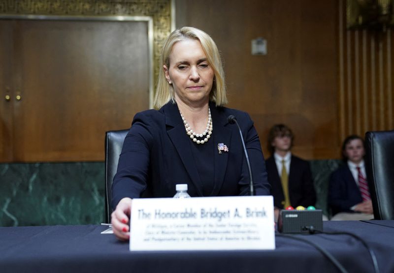 Senate hearing on nomination of Bridget Brink to be U.S.