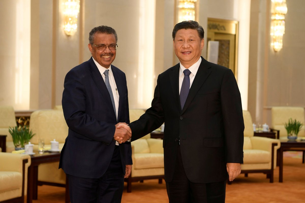 FILE PHOTO: Tedros Adhanom, director general of the World Health