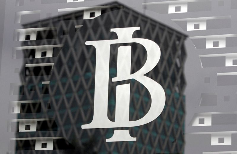 FILE PHOTO: The logo of Indonesia’s central bank, Bank Indonesia,