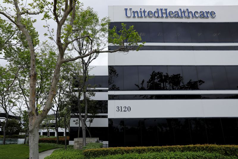 The corporate logo of the UnitedHealth Group appears on the
