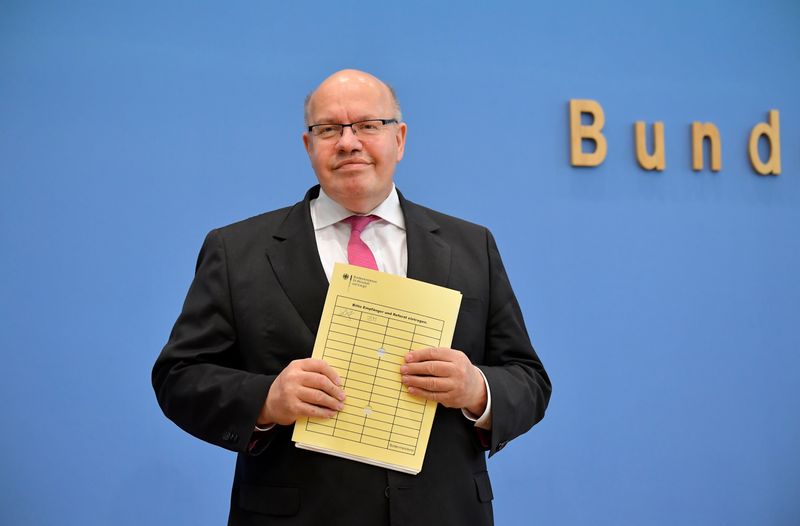German Economy Minister Altmaier updates GDP growth forecast