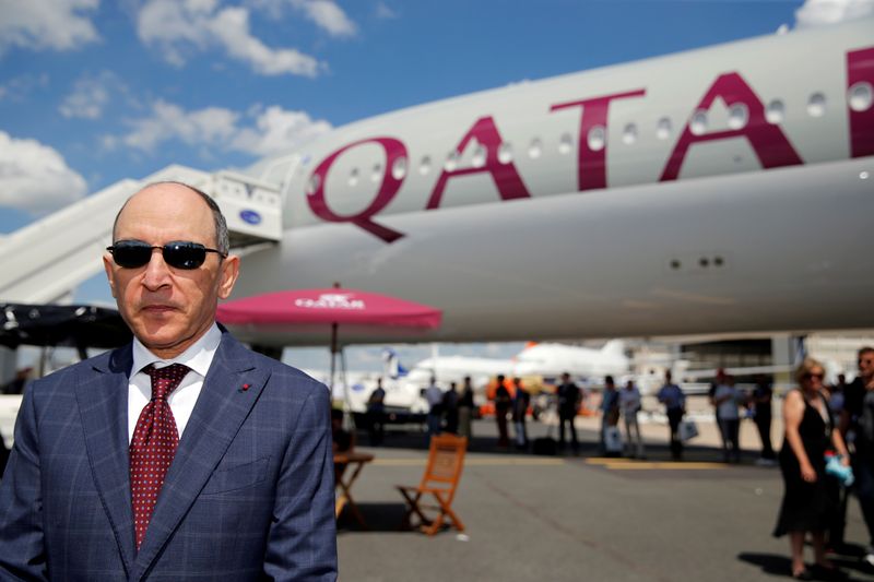FILE PHOTO: Qatar Airways Chief Executive Officer Akbar Al Baker